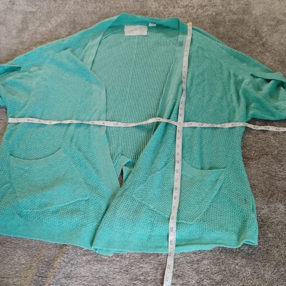 Angel Of The North Anthropologie Mint Cocoon Cardigan - Picture 8 of 12
